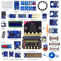 Adeept BBC Micro:bit Sensor Starter Kit | Microbit Programmable Starter Kit for Micro:bit with 35 Projects Tutorial Book