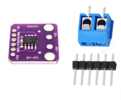 Max471 Voltage Current Sensor Module For Arduino AVR Tester Board 5V DC 3-25V 0-3A Resistive Voltage Divider GY-471 Sensors