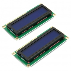 2pcs HD44780 1602 LCD Display Module DC 5V 16x2 Character LCM Blue Blacklight