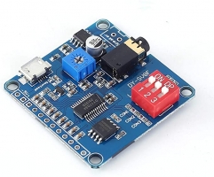 Voice Playback Module Music Player Voice prompts Voice Broadcast Device MP3 Trigger Amplifier Class D 5W 64MBit Flash for Arduino