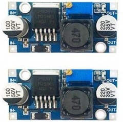 2 Pack LM2596 DC to DC Buck Converter 3.0-40V to 1.5-35V Power Supply Step Down Module