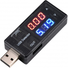 USB Charger Doctor Current Voltage Charging Detector Battery Voltmeter Ammeter Multimeter USB Tester Mobile Power Panel Monitor Gauge DC LED Display