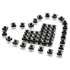 50pcs 6x6x4.3mm TACT Switch Push Button for Arduino PCB