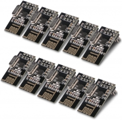 10pcs NRF24L01+ 2.4GHz Wire Less RF Transceiver Module New Compatible with Arduino