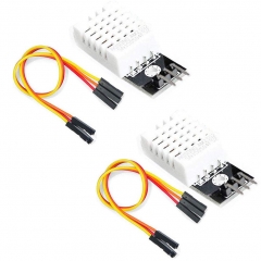 2pcs DHT22/AM2302 Digital Temperature and Humidity Sensor Module Temperature Humidity Monitor Sensor