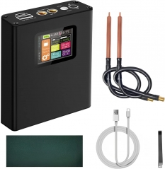 LCD Screen Mini Spot Welder, Battery Welder, 5000mAh Rechargeable DIY Battery Spot Welder Portable Spot Welding Equipment