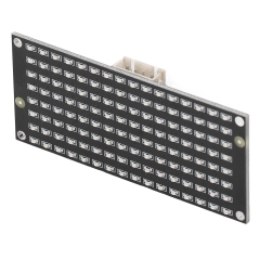 8x16 LED Matrix Display Module, 128pcs Beads Matrix Control Module DC3.3‑5V Industrial AIP1640 Chip for Outdoor Advertising Signs