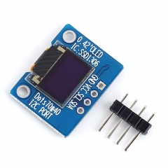 0.42 inch OLED Display Module I2C IIC 72x40 White SSD1306 Driver 7240 Screen Module