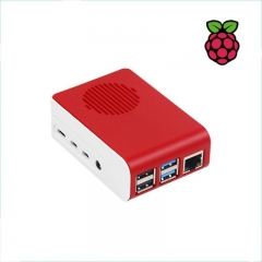 Raspberry Pi 4B Case - Red/White