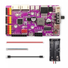 Adeept Pixie Board V3.0 Robot Controller Board, Arduino-Compatible Multi-Servo Control Board with USB-C Programming for Spider Robot, Hexapod, Robotic