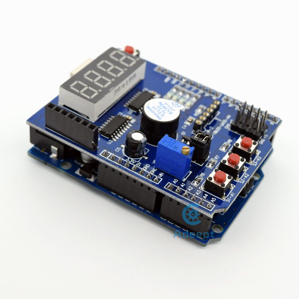 Adeept Multifunctional Expansion Board Shield for Arduino ...