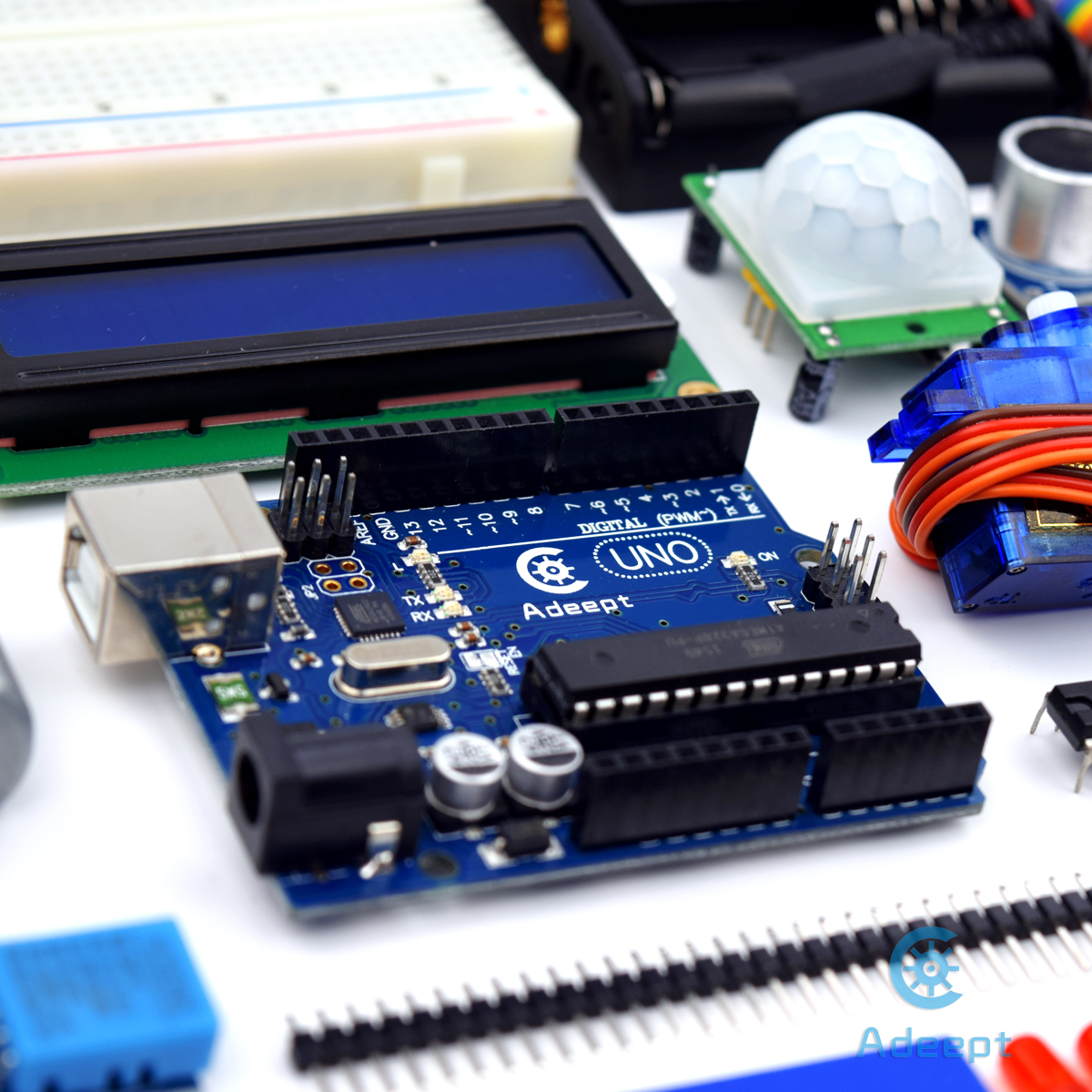 Professional Arduino Starter Kit with Arduino Uno, Sensors and Modules –  QuartzComponents