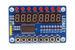 Adeept TM1638-based Segment Display Button Module for Arduino & Raspberry Pi