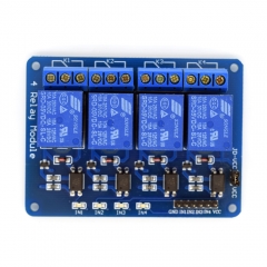 Adeept 5V 4-Channel Relay Shield Module Expansion with Optocoupler Protection for Arduino Raspberry Pi DSP AVR PIC ARM