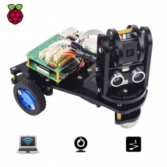 Adeept PiCar-A WiFi 3WD Smart Robot Car Kit for Raspberry Pi, Real-time Video Transmission, STEM Educational Robot