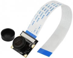 Fisheye Wide Angle Camera Module for Raspberry Pi 3 B Day/Night Vision Webcam Sensor OV5647 5 Megapixel 1080p Compatible