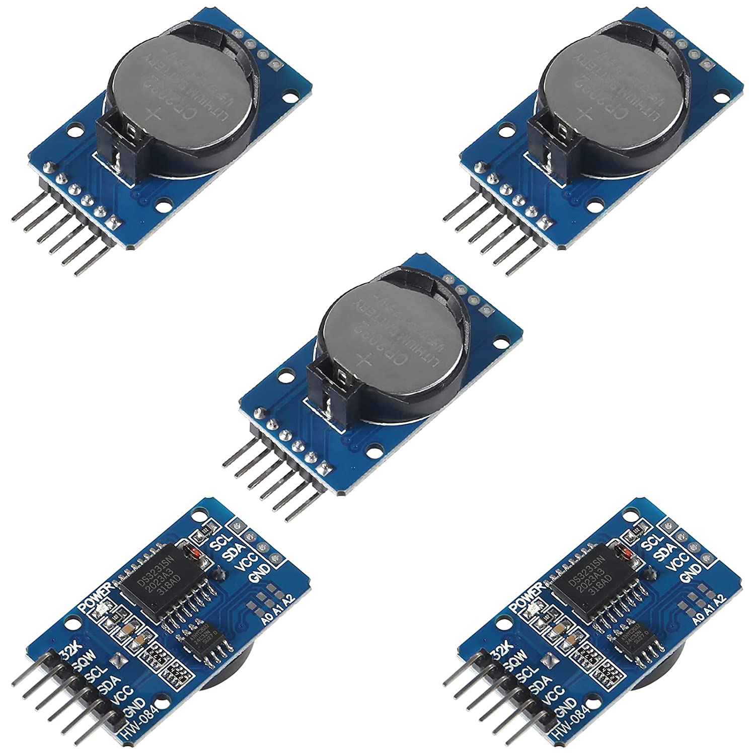 5PCS DS3231 Real Time Clock Module RTC Sensor High Precision AT24C32 ...