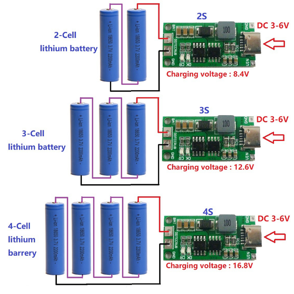 Li ion Battery Charger Circuit Diagram